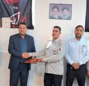 تقدیر و تجلیل شهردار ابوحمیظه از کارکنان واحد آتش‌نشانی