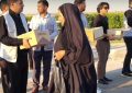 کلیپ استقبال پرشور مردم ابوحمیظه از کاروان بزرگ مشایه در ایام اربعین حسینی
