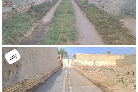 شروع به کار پروژه جمع آوری و هدایت آب های سطحی