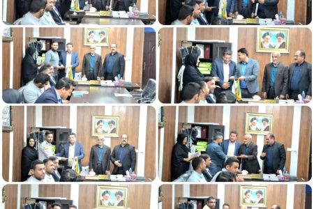 تقدیر وتجلیل از کارکنان شهرداری به مناسبت ۱۵ اذر ماه روز حسابدار و۱۶ اذر روز دانشجو