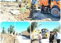 اقدامات انجام شده توسط واحد فنی،واحد خدمات شهری،واحد زیباسازی شهرداری ابوحمیظه