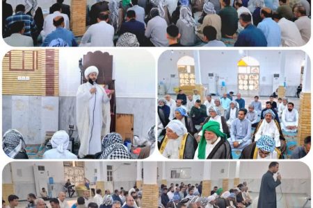 برگزاری نماز عید سعید قربان در شهرابوحمیظه